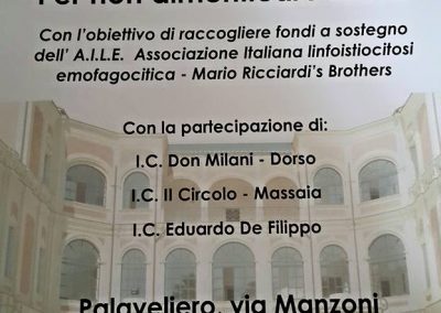 Locandina Torneo di calcetto "Per non dimenticare Mario"